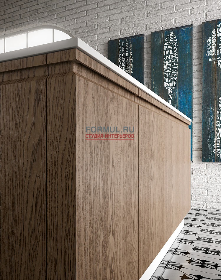 Кухня Berloni Canova Rovere Miele